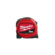 SLIM zvinovací meter 3 m / 16 mm MILWAUKEE SLIM zvinovací meter 3 m / 16 mm MILWAUKEE