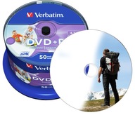 50x DVD+R disky s potlačou VERBATIM X16 50x DVD+R disky s potlačou VERBATIM X16