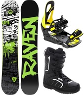 RAVEN Core široký 166 cm široký snowboardový set