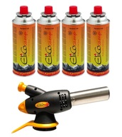 PLYNOVÝ HORÁK na NÁPLŇOVÚ spájkovačku + PLYNOVÁ 400ml x4 piezo lampa PLYNOVÝ HORÁK na NÁPLŇOVÚ spájkovačku + PLYNOVÁ 400ml x4 piezo lampa