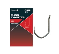 Háčiky Chod Twister Veľkosť 4 Micro Barbed Nash Háčiky Chod Twister Veľkosť 4 Micro Barbed Nash