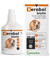 KERABOL 50ml NA SRSŤ A POKOŽKU PSOV A MAČIEK KERABOL 50ml NA SRSŤ A POKOŽKU PSOV A MAČIEK
