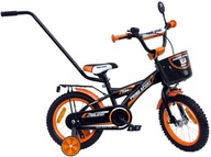 14 palcový PRIME BMX športový bicykel BLACK / Orange