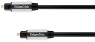 Optický audio kábel TOSLINK KrugerMatz 300cm Optický audio kábel TOSLINK KrugerMatz 300cm
