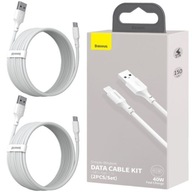 BASEUS 2X USB-C KÁBEL PD QC AFC 40W 5A 1,5M BASEUS 2X USB-C KÁBEL PD QC AFC 40W 5A 1,5M