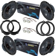 4 VÝKONNÉ REPRODUKTORY do auta pre Ford Focus MK2 CMAX Kuga predné + zadné 4 VÝKONNÉ REPRODUKTORY do auta pre Ford Focus MK2 CMAX Kuga predné + zadné