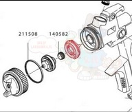 Tesnenie trysky SATA pre X 5500 211508