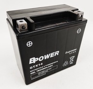 BATÉRIA BPower GEL GTX14 YTX14-BS YTX14 ETX14-BS 12Ah 210A L+