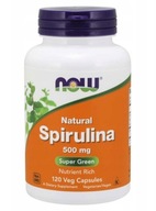 Now Foods Spirulina na detoxikáciu tela 120 kapsúl Now Foods Spirulina na detoxikáciu tela 120 kapsúl