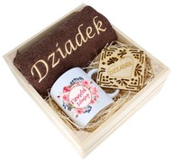 SKVELÝ DARČEK PRE DEDKA UTERÁK + KRABIČKA NA HRNKY SKVELÝ DARČEK PRE DEDKA UTERÁK + KRABIČKA NA HRNKY