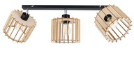 PLAFON LAMP, luster, pohyblivý strop, CYLINDER 3 Wood PLAFON LAMP, luster, pohyblivý strop, CYLINDER 3 Wood