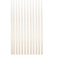 Stredová sviečka PEARL biela dekoračná kužeľová sviečka 30cm 12 ks Stredová sviečka PEARL biela dekoračná kužeľová sviečka 30cm 12 ks