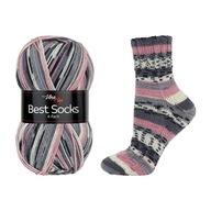 Ponožková priadza Vlna-Hep Socks Best 4fach 7079 Ponožková priadza Vlna-Hep Socks Best 4fach 7079