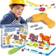 SKRUTKOVAČ VŔTAČKA STAVEBNÁ SADA 3D SKRUTKY SKRUTKOVAČ VŔTAČKA STAVEBNÁ SADA 3D SKRUTKY