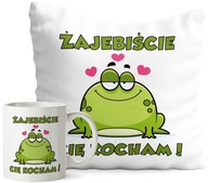 Súprava vankúš + hrnček pre manželku, priateľku, manžela, darček na Valentína Súprava vankúš + hrnček pre manželku, priateľku, manžela, darček na Valentína