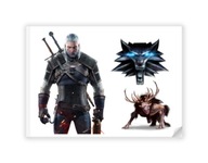Cukrová potlač na tortu The Witcher Gerard Cukrová potlač na tortu The Witcher Gerard