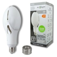 LED žiarovka pouličnej lampy E27->E40 30W 4000K neutrálna 3000LM ECOLIGHT LED žiarovka pouličnej lampy E27->E40 30W 4000K neutrálna 3000LM ECOLIGHT
