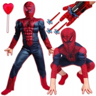 SPIDERMAN 110 / 116 KARNEVALOVÝ KOSTÝM PRE CHLAPCA JEDNORÁZOVÝ + SPÚŠŤAČKA SPIDERMAN 110 / 116 KARNEVALOVÝ KOSTÝM PRE CHLAPCA JEDNORÁZOVÝ + SPÚŠŤAČKA