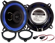 REPRODUKTORY DO AUTO 13 cm PRE RENAULT MEGANE 3 + DIŠTARY + PREDNÉ REDUKCIE REPRODUKTORY DO AUTO 13 cm PRE RENAULT MEGANE 3 + DIŠTARY + PREDNÉ REDUKCIE
