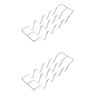 Drôtené rukoväte Hotdog Taco Plech na pečenie Rack Rúra Drôtené rukoväte Hotdog Taco Plech na pečenie Rack Rúra