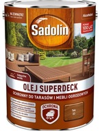 SADOLIN SUPERDECK - olej na drevo, teak, 5l