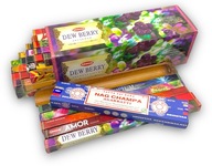 Vonné tyčinky Large mix 240 ks + bambus a Nag Champa Vonné tyčinky Large mix 240 ks + bambus a Nag Champa