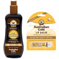 Australian Gold Accelerator sprej 237 ml + Coconut Lip SPF30 balzam na pery Australian Gold Accelerator sprej 237 ml + Coconut Lip SPF30 balzam na pery