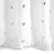 Hotová záclona s priechodkami BENAY 140x250 biela Hotová záclona s priechodkami BENAY 140x250 biela