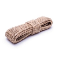 Prírodné jutové lano, plachtarska šnúra, 10mm, 100m Prírodné jutové lano, plachtarska šnúra, 10mm, 100m