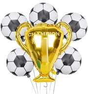 sada balónov lopta pohár futbal narodeniny sada balónov lopta pohár futbal narodeniny