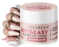 CLARESA BUILDING GEL SOFT&EASY CHAMPAGNE CLARESA BUILDING GEL SOFT&EASY CHAMPAGNE