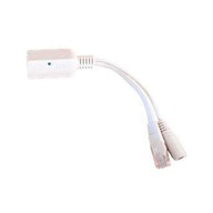 Gigabitový PoE injektor (zástrčka + zásuvka), adaptér na 15cm kábli Gigabitový PoE injektor (zástrčka + zásuvka), adaptér na 15cm kábli