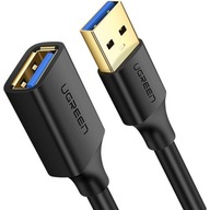 Ugreen USB 3.0 predlžovací adaptérový kábel 5 Gb/s 2 m USB-A samec – samica Ugreen USB 3.0 predlžovací adaptérový kábel 5 Gb/s 2 m USB-A samec – samica