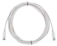 Kábel MIDI kábel 5 pin 6 m sssnake biely Kábel MIDI kábel 5 pin 6 m sssnake biely