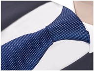 Pánska kravata JACQUARD Classic NAVY RC53