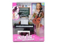 DEFA LUCY BÁBIKA 30CM HUDOBNÍK S GITAROU A KLAVÍROM DEFA LUCY BÁBIKA 30CM HUDOBNÍK S GITAROU A KLAVÍROM
