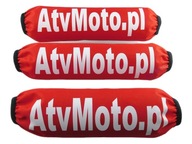 Kryty tlmičov pre štvorkolky AtvMoto červené Sporto