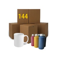 144 šálok A+ 100 ml bezplatná sublimácia atramentu 144 šálok A+ 100 ml bezplatná sublimácia atramentu