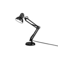 Stolová lampa na kreslenie s reguláciou E27 čierna