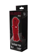 BLAZE DELUXE BONDAGE ROPE 5M ČERVENÉ BLAZE DELUXE BONDAGE ROPE 5M ČERVENÉ