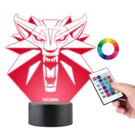 Led stolná lampa The Witcher Wild Hunt Medallion Led stolná lampa The Witcher Wild Hunt Medallion