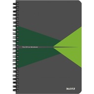 LEITZ OFFICE NOTEBOOK A5/90K KONTROLOVANÝ, ZELENÝ LEITZ OFFICE NOTEBOOK A5/90K KONTROLOVANÝ, ZELENÝ