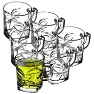 260ml POHÁRKY NA KÁVU ČAJ S RÚČKOU SADA 6 ks 260ml POHÁRKY NA KÁVU ČAJ S RÚČKOU SADA 6 ks