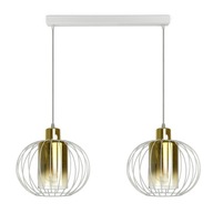 Závesná lampa Luster Drôtené sklo LED Farby Závesná lampa Luster Drôtené sklo LED Farby