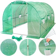 POLY TUNNEL ZÁHRADNÁ SKLENÍKOVÁ ZELENINA 4x2,5x2m