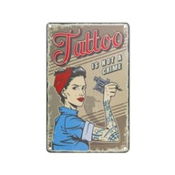 Dekoratívna tabuľa na tetovanie Ta133