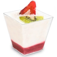 Mini plastové dezertné poháre 24x150ml Mini plastové dezertné poháre 24x150ml