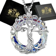 Strieborný náhrdelník darček k narodeninám strieborné kamienky