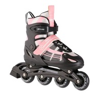 RUŽOVÉ A BIELE DETSKÉ INLINE KORČULE 2V1 NILS EXTREME VEĽKOSŤ. 31-34 ÚPRAVA RUŽOVÉ A BIELE DETSKÉ INLINE KORČULE 2V1 NILS EXTREME VEĽKOSŤ. 31-34 ÚPRAVA