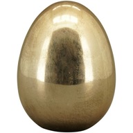 Dekorácia figúrka vajíčka Zlatá, výška 12 cm